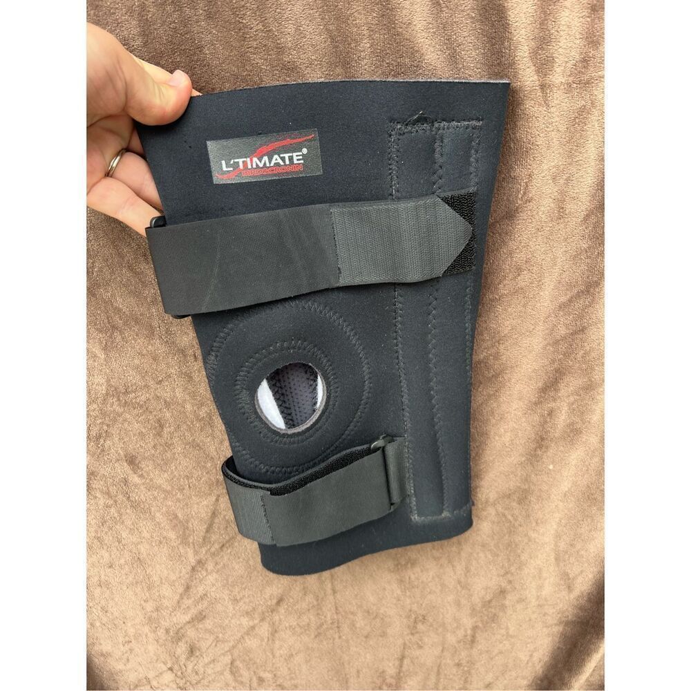 L’TIMATE Bird & Cronin Black Knee Brace Size XL